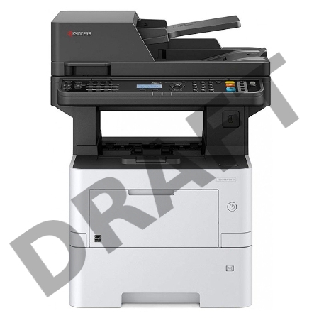 МФУ Kyocera Ecosys M3145dn лазерный принтер/сканер/копир, (A4,  P/C/S, 45стр/мин, 1024 Mb, LCD, USB2.0, Ethernet, DADF, Duplex) тонер к данной модели арт.TK-3160) (замена модели M3040dn)