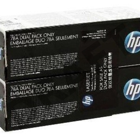 Тонер-картридж двойная упаковка HP CE278AF/CE278AD черный для LJ 1566/1606dn/1536dnf (2 х 2100 стр)