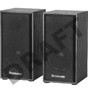 Колонки DEFENDER SPK-240 2.0 black (2x3 Вт, USB пит, раз. д. науш.)  65224