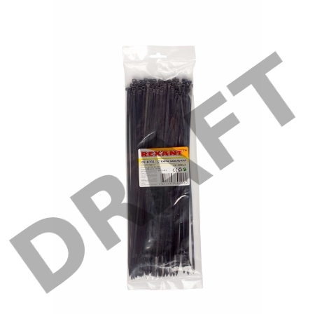 Хомут Rexant (07-0301)  nylon 3.6 х 300 мм 100 шт черный