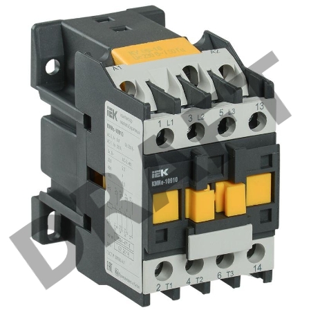 Контактор КМИе-11210 12А 24В/АС3 1НО ИЭК KKME11-012-024-10