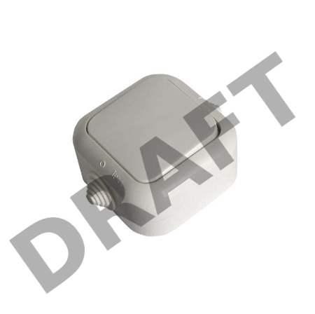 Выключатель 1-кл. ОП 10А IP44 бел. БЕЛТИЗ А1 10-001