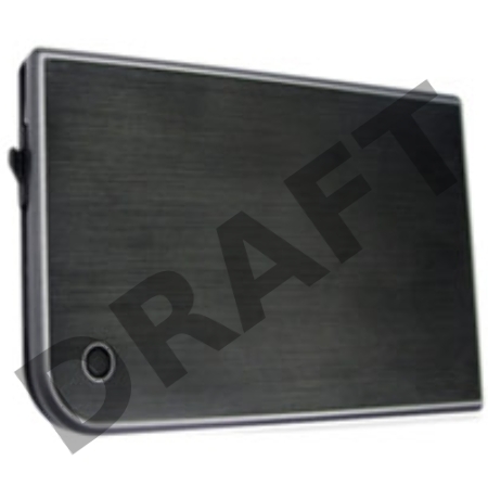 Внешний корпус для HDD/SSD AgeStar 3UB2A14 SATA II пластик/алюминий черный 2.5