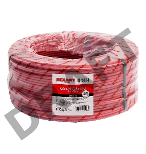 Кабель для пожарной сигнализации REXANT КПСВЭВнг(А)-LS 1x2x0,50 мм², бухта 200 м