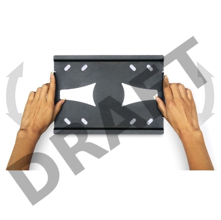 Кронштейн для телевизора Holder LCDS-5010 черный металлик 20