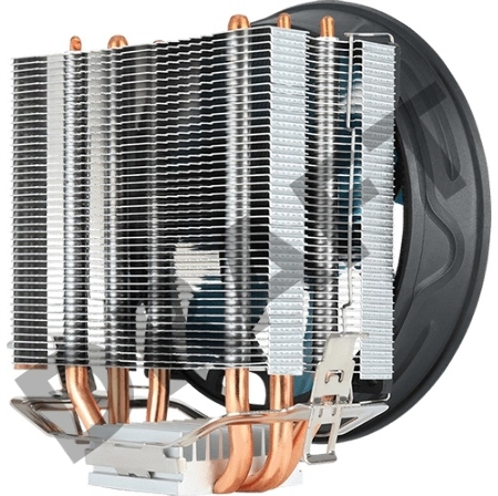 Кулер Aerocool Verkho 3 Plus Soc-FM2+/AM2+/AM3+/AM4/1150/1151/1155/ 4-pin 18.2-26.7dB Al+Cu 125W 528gr Ret