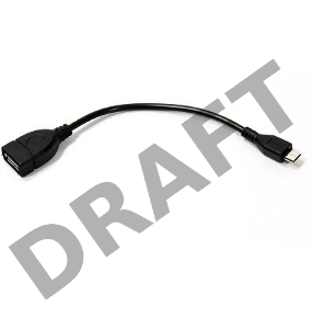 Переходник AF/microBM USB2.0 0,2м VCOM Кабель-переходник OTG MicroUSB-->USB(мама), CU280