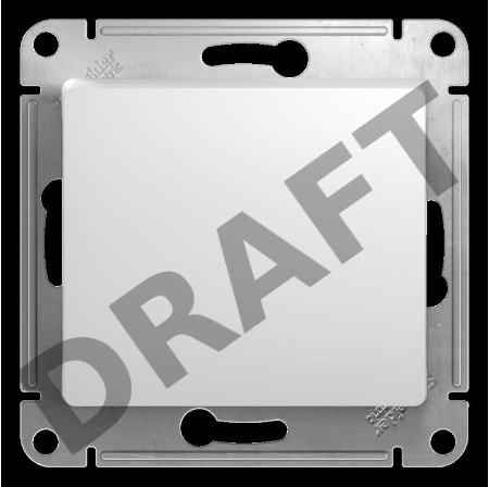 Механизм переключателя перекр. 1-кл. СП Glossa сх.7 10AX бел. SchE GSL000171