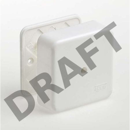 Коробка универсальная для кабель-каналов 80х80х25 IP40 Рувинил 65005