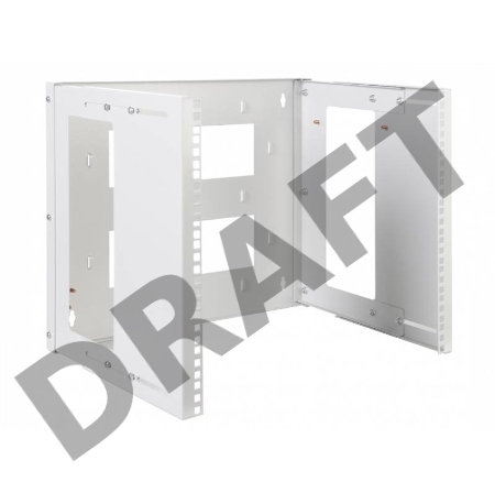 Кронштейн настенный 9U, регулируемая глубина 300-450 мм КНО-М-9U