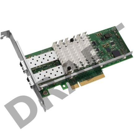 Сетевая карта E10G42BTDA Плата сетевого контроллера INTEL X520-DA2 (Ethernet, 10/100/1000Base-T, 2 ports) 