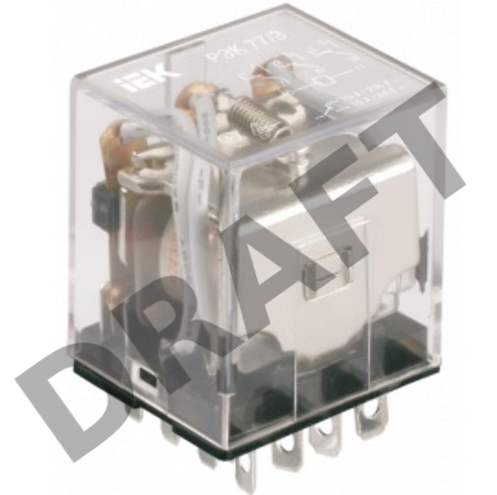 Реле РЭК 77-3 10А 220В АС ИЭК RRP10-3-10-220A