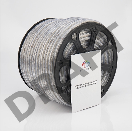 Дюралайт LED, свечение с динамикой (3W) - мульти (RYGB), 36 LED/м, бухта 100м