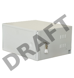 Шкаф антивандальный телекоммуникационный настенный 9Uпенального типа (600*500), [ ШРН-А-9.500 ]