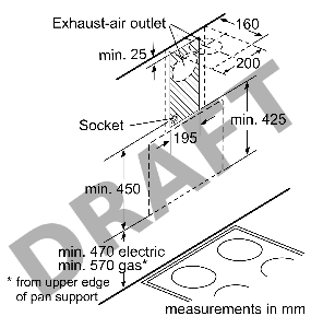 Вытяжка для настенного монтажа SIEMENS iQ300 LC66KAJ60M, ширина 60см, черный
