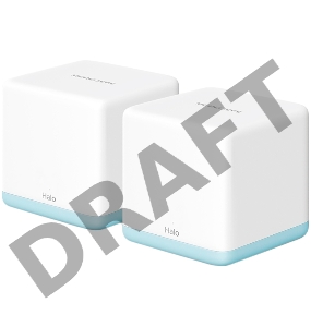 Система MESH AC1200 Whole Home Mesh Wi-Fi System, 2 Internal Antennas, 2 GB ports  (WAN/LAN)