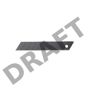 Лезвие OLFA (OL-LBB-50B) BLACK MAX сегментированное, 8 сегментов, 18х100х0,5мм, 50шт