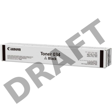 Тонер-картридж Canon 034 9454B001 черный туба для копира iR C1225iF 12 000 стр.