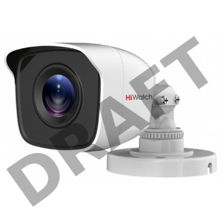 Видеокамера HiWatch DS-T200 (2.8 mm) (2Mp, HD-TVI, уличная) 2Мп уличная цилиндрическая HD-TVI камера с ИК-подсветкой до 20м 1/2.7