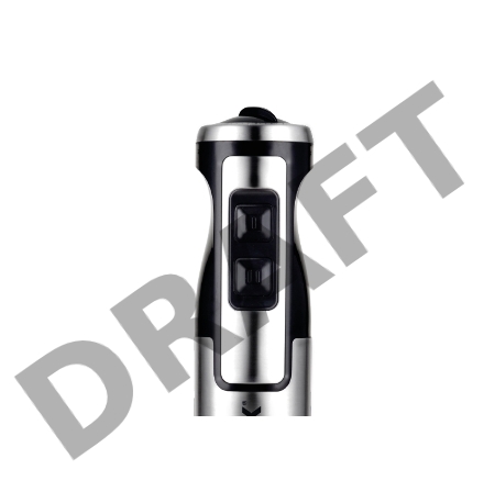 Блендер Centek CT-1338 (черн/сталь) 1300Вт DC мотор, РЕГУЛЯТОР МОЩНОСТИ сLED, стакан, чоппер, венчик