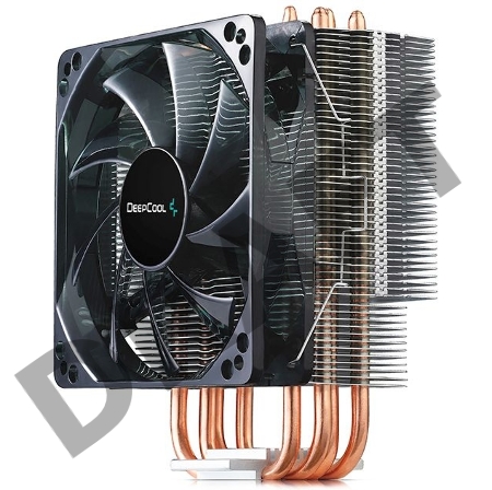 Кулер Deepcool GAMMAXX 400 BLUE BASIC Soc-AM4/1151/1200/1700 4-pin 18-30dB Al+Cu 130W 640gr LED Ret