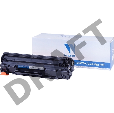 Картридж NV Print совместимый HP CE278A/Canon728 для LJ P 1566/P1606/Canon MF4410/MF4430/MF4450 (2100k)