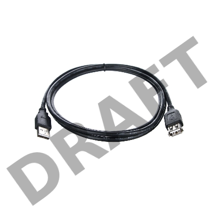 Кабель удлинительный TELECOM USB2.0 <Am-->Af> 1,5 м черный <TUS6990-1.5M>