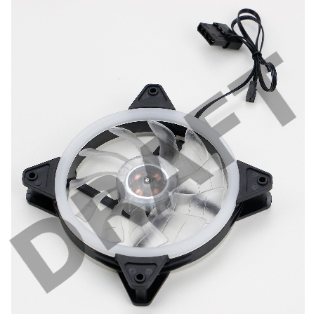 Вентилятор Digma DFAN-FRGB3 120x120x25mm 3-pin 4-pin (Molex)23dB 135gr LED Ret