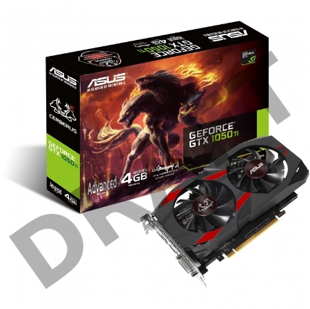 Видеокарта  ASUS ROG CERBERUS-GTX1050TI-O4G NVIDIA retail