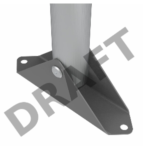 Мачта для антенн алюминиевая 600см (3С-200) REXANT