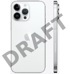 Смартфон Apple A2896 iPhone 14 Pro Max 128Gb 6Gb серебристый моноблок 3G 4G 2Sim 6.7