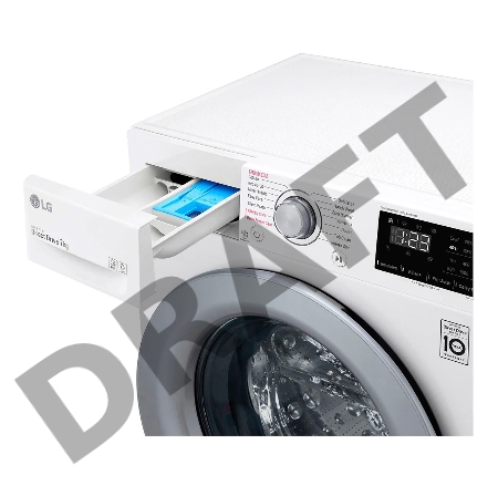 Стиральная машина LG F2WV3S7S4E (Панель управления на Английском языке), класс: D загр.фронтальная макс.:7кг белый