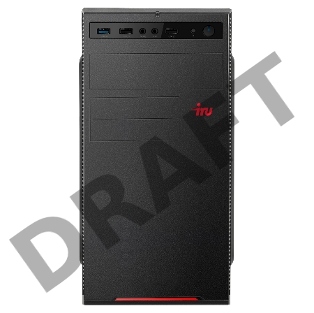 Компьютер IRU Home 310H5SE MT i5 11400 (2.6) 8Gb SSD1Tb UHDG 730 Free DOS GbitEth 400W черный