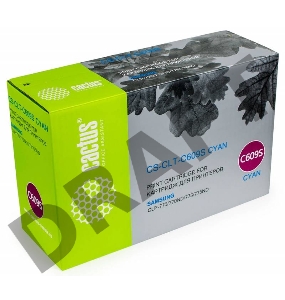 Тонер Картридж Cactus CS-CLT-C609S голубой для Samsung CLP 770/770ND/775/775ND  (7000стр.)