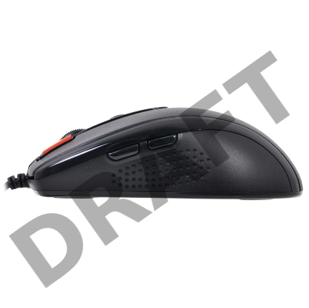 Мышь A4Tech XL-750BK черный лазерная (3600dpi) USB2.0 игровая (6but)