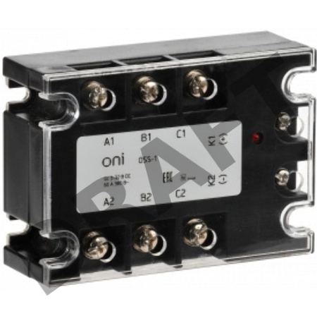 Реле твердотельное IEK Oni OSS-1 трехф. 380В (OSS-1-3-60-B)