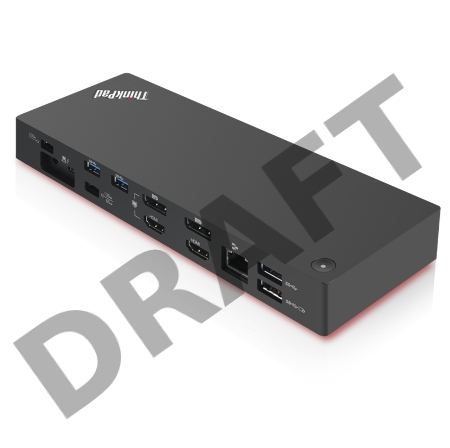 Док-станция Lenovo ThinkPad Thunderbolt 3 Dock Gen 2 for P51s, P52s, T570/T580, X1 Yoga (2&3 Gen)