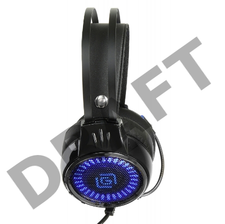 Наушники с микрофоном Oklick HS-L700G INFINITY черный 2.2м мониторы оголовье (HS-L700G)