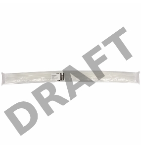 Термоусаживаемая трубка REXANT 4,0/2,0 мм, прозрачная, упаковка 50 шт. по 1 м