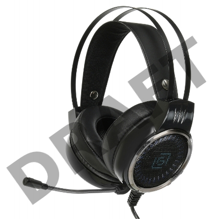 Наушники с микрофоном Oklick HS-L700G INFINITY черный 2.2м мониторы оголовье (HS-L700G)