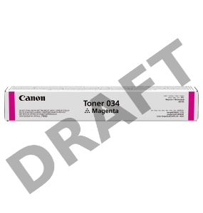 Тонер-картридж Canon 034 9452B001 пурпурный туба для копира iR C1225iF 7300 стр.