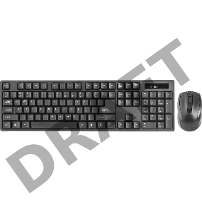 Клавиатура + мышь DEFENDER C-915 RU  Black USB 45915 {Беспроводной набор, полноразмерный}