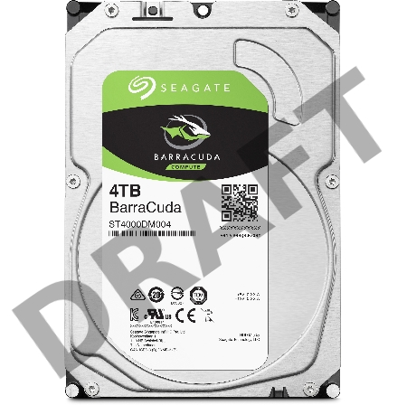 Жесткий диск Seagate 4TB 5400RPM SATA 6GB/S 256MB ST4000DM004 SEAGATE Barracuda 3.5 Жесткий диск Seagate 4TB 5400RPM SATA 6GB/S 256MB ST4000DM004 SEAGATE Barracuda 3.5