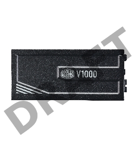 Блок питания 1000W Power Supply Cooler Master V1000, 1000W, ATX, 135mm, 12xSATA, 8xPCI-E(6+2), APFC, 80+ Platinum