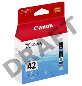 Картридж струйный CLI-42C (6385B001) для Canon PIXMA PRO-100, голубой, 600 стр.