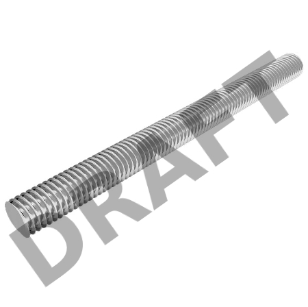 Шпилька резьбовая М10 L2000 SM10х2000 КМ LO0682