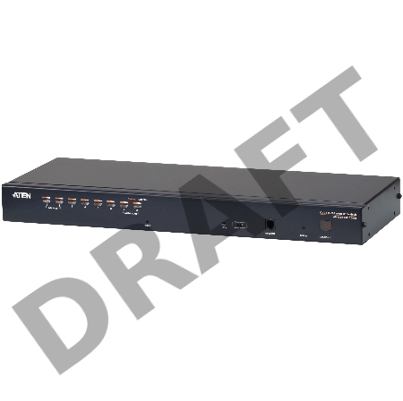 Переключатель электронный ATEN 8Port Cat 5 High Density KVM Over the NET