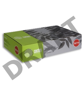 Тонер Картридж Cactus CS-TK715 черный для Kyocera Mita KM 3050 4050 5050 (34000стр.)