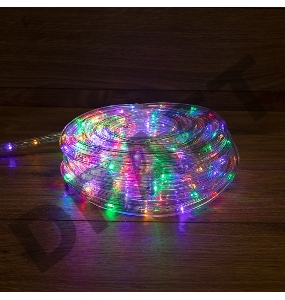 Дюралайт LED, свечение с динамикой (3W), 24 LED/м, МУЛЬТИ (RYGB), 14м