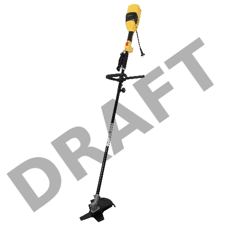 Триммер CHAMPION ET1004A  1000Вт 42/23см верхний двиг., прямая разъемная штанга 4кг НОЖ